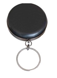 Angel Çanta Aksesuar Abiye Çanta Kalıbı Yuvarlak Füme Metal (NOT:ÇANTA DEĞİLDİR) - Angel Çanta Aksesuar