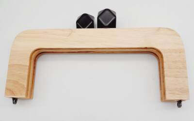 Angel Çanta Aksesuar 20 Cm Açık Renk Ahşap Burs Kahverengi Toplu - 1