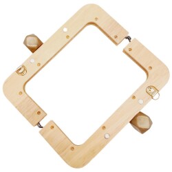 Angel Çanta Aksesuar 20 cm Açık Renk Ahşap Burs Kehribar Kahve Renk Toplu - 4