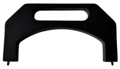 Angel Çanta Aksesuar 23.5 Cm Siyah Renk Tutmalı Ahşap Burs - 1