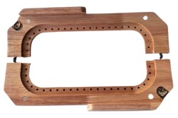 Angel Çanta Aksesuar 25 Cm Açık Renk Dikmeli Ahşap Burs - 2