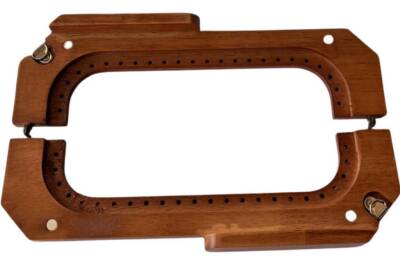 Angel Çanta Aksesuar 25 Cm Koyu Renk Dikmeli Ahşap Burs - 2