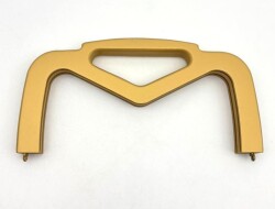 Angel Çanta Aksesuar 26 Cm Gold Renk Ahşap Burs, Ahşap Klips - Angel Çanta Aksesuar