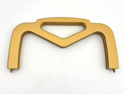 Angel Çanta Aksesuar 26 Cm Gold Renk Ahşap Burs, Ahşap Klips - 1