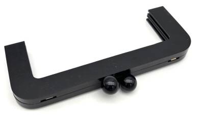 Angel Çanta Aksesuar 26 Cm Siyah Renk Ahşap Burs - 1