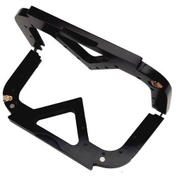 Angel Çanta Aksesuar 26 Cm Siyah Renk Ahşap Burs, Ahşap Klips - 3