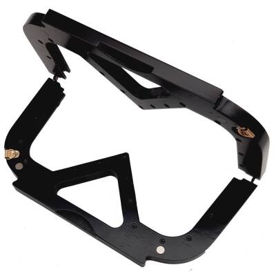 Angel Çanta Aksesuar 26 Cm Siyah Renk Ahşap Burs, Ahşap Klips - 3