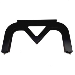 Angel Çanta Aksesuar 26 Cm Siyah Renk Ahşap Burs, Ahşap Klips - Angel Çanta Aksesuar