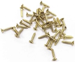 Angel Çanta Aksesuar Ahşap Burs Vidası 10Lu - Angel Çanta Aksesuar