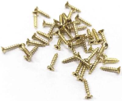 Angel Çanta Aksesuar Ahşap Burs Vidası 10Lu - 1