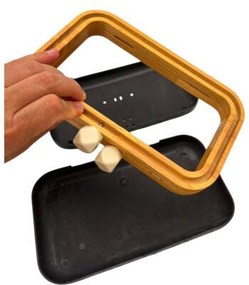 Angel Çanta Aksesuar Krem Köşeli Toplu Ahşap Çanta Kalıbı (NOT:ÇANTA DEĞİLDİR) - 3