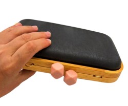 Angel Çanta Aksesuar Pudra Köşeli Toplu Ahşap Çanta Kalıbı (NOT:ÇANTA DEĞİLDİR) - 2