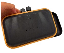 Angel Çanta Aksesuar Siyah Köşeli Toplu Ahşap Çanta Kalıbı (NOT:ÇANTA DEĞİLDİR) - 9