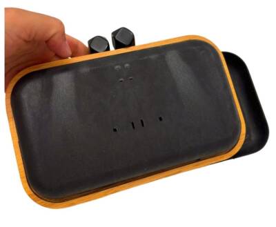 Angel Çanta Aksesuar Siyah Köşeli Toplu Ahşap Çanta Kalıbı (NOT:ÇANTA DEĞİLDİR) - 9