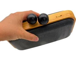 Angel Çanta Aksesuar Siyah Toplu Ahşap Çanta Kalıbı (NOT:ÇANTA DEĞİLDİR) - 7