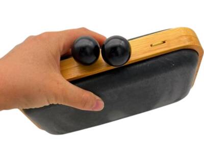 Angel Çanta Aksesuar Siyah Toplu Ahşap Çanta Kalıbı (NOT:ÇANTA DEĞİLDİR) - 7