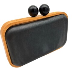 Angel Çanta Aksesuar Siyah Toplu Ahşap Çanta Kalıbı (NOT:ÇANTA DEĞİLDİR) - Angel Çanta Aksesuar