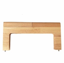 Angel Çanta Aksesuar Tam Geçmeli Model Ahşap Burs Ham Renk 25 Cm - Angel Çanta Aksesuar