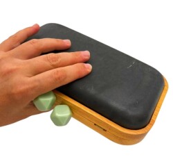 Angel Çanta Aksesuar Yeşil Toplu Ahşap Çanta Kalıbı (NOT:ÇANTA DEĞİLDİR) - 4