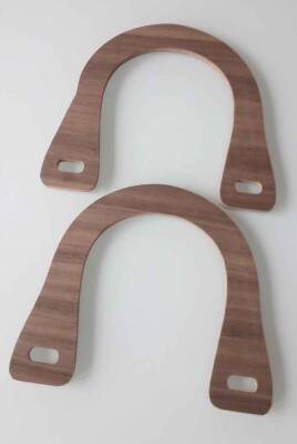 Angel Çanta Aksesuar 15X18 Cm Ahşap Çanta Sapı - 1