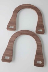 Angel Çanta Aksesuar 15X18 Cm Ahşap Çanta Sapı - Angel Çanta Aksesuar