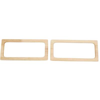 Angel Çanta Aksesuar Dikdörtgen Model 9x20 cm Açık Ahşap Renk Ahşap Çanta Sapı - 3