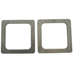 Angel Çanta Aksesuar Kare Model 13 cm Haki Renk Ahşap Çanta Sapı - 2