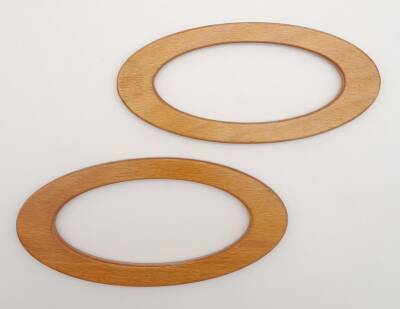 Angel Çanta Aksesuar Oval Model 9x19.5 cm Ahşap Renk Ahşap Çanta Sapı - 2