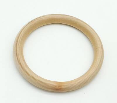 Angel Çanta Aksesuar 8.5 Cm Ahşap Halka - 2