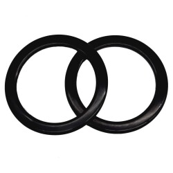 Angel Çanta Aksesuar 15cm Yuvarlak Akrilik Siyah Çanta Sapı - 2