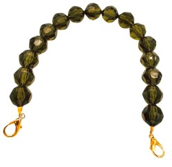 Angel Çanta Aksesuar 41 Cm Yeşil Petek Model Çanta Sapı Light Metalli - Angel Çanta Aksesuar