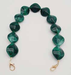 Angel Çanta Aksesuar 45 cm Kancalı Akrilik Zincir Light Gold Metalli No:12 - 2