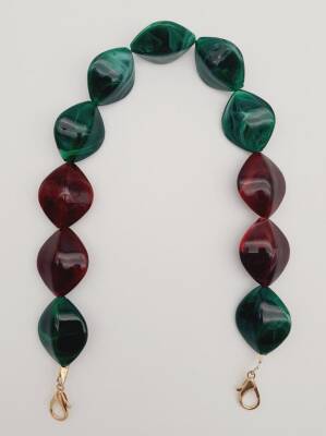 Angel Çanta Aksesuar 45 cm Kancalı Akrilik Zincir Light Gold Metalli No:13 - 1