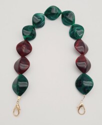 Angel Çanta Aksesuar 45 cm Kancalı Akrilik Zincir Light Gold Metalli No:13 - 2