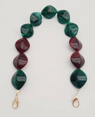 Angel Çanta Aksesuar 45 cm Kancalı Akrilik Zincir Light Gold Metalli No:13 - 2