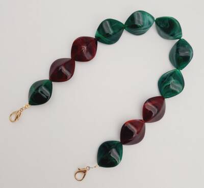 Angel Çanta Aksesuar 45 cm Kancalı Akrilik Zincir Light Gold Metalli No:13 - 3