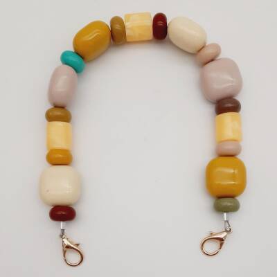 Angel Çanta Aksesuar Akrilik Zincir 39 Cm Kancalı Küp Model - 1