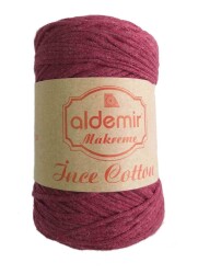 Angel Çanta Aksesuar Aldemir İnce Pamuk Makrome Bordo No:13 - Angel Çanta Aksesuar