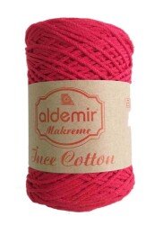 Angel Çanta Aksesuar Aldemir İnce Pamuk Makrome Kırmızı No:12 - Angel Çanta Aksesuar