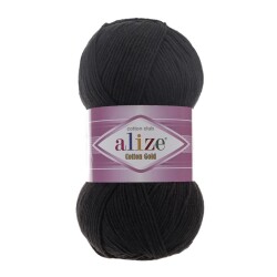 Angel Çanta Aksesuar Alize Cotton Gold Renk No:60 (Siyah) - Alize