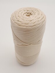 Angel Çanta Aksesuar Angel PP Makrome İp Bej Renk No:35 - 2