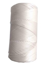 Angel Çanta Aksesuar Angel Pp Makrome İp Parlak Beyaz No:31 - Angel Çanta Aksesuar