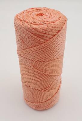 Angel Çanta Aksesuar Angel PP Makrome İp Somon Renk No:36 - 2