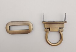 Angel Çanta Aksesuar Açık Antik No:84 Kilit - 2