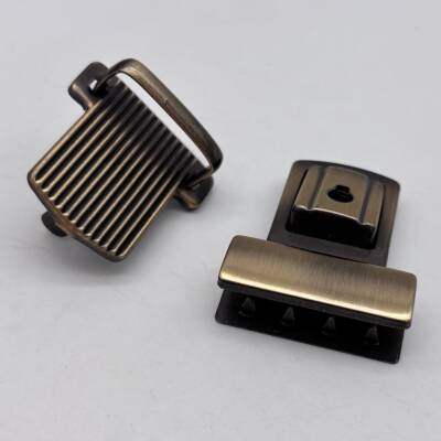 Angel Çanta Aksesuar Antik Anahtar Model Çanta Kilidi - 2