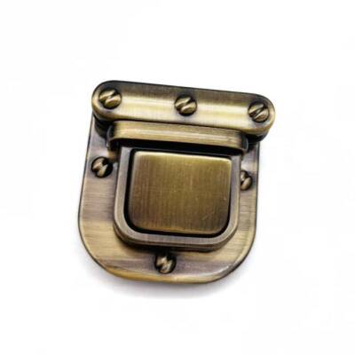 Angel Çanta Aksesuar Antik Kare Model Çanta Kilidi - 1