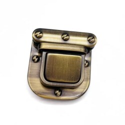 Angel Çanta Aksesuar Antik Kare Model Çanta Kilidi - Angel Çanta Aksesuar