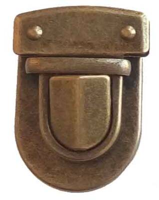 Angel Çanta Aksesuar Antik Renk Kilit - 1