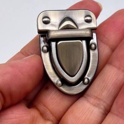 Angel Çanta Aksesuar Antik Uzun Model Çanta Kilidi - 3