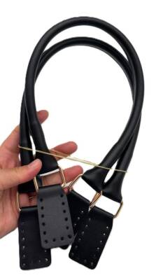 Angel Çanta Aksesuar Aura Model Çanta Sapı Siyah Renk - 1